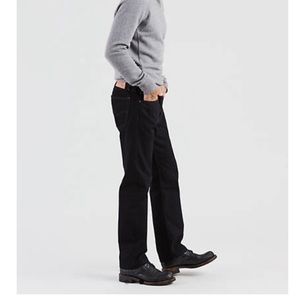 Levi’s Black 505 Regular Fit Jeans 36X32